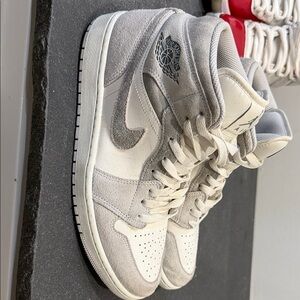 Jordan Sneakers in White and Gray